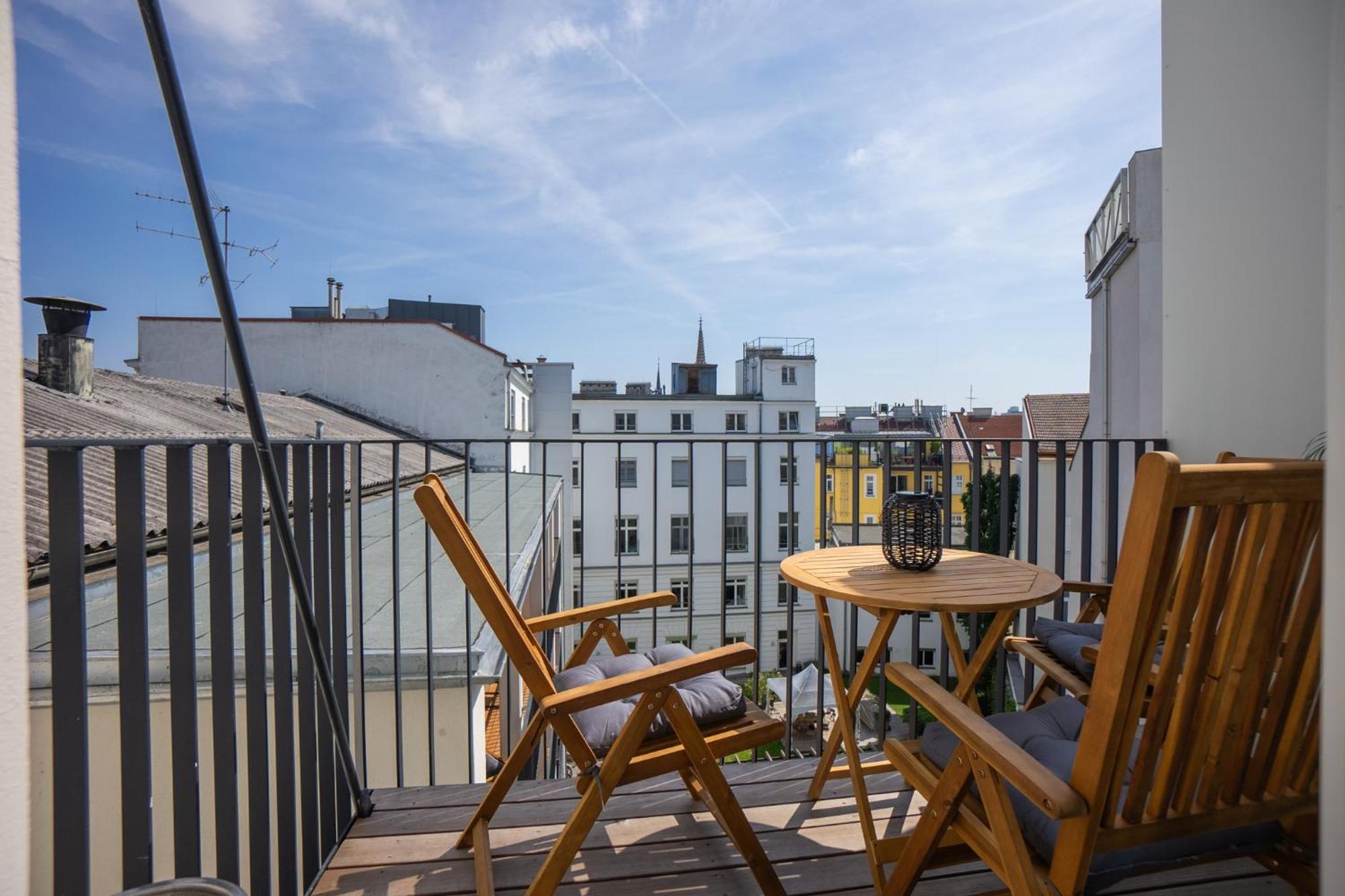 Bright Stylish Apartment With A Balcony In A Top Location Viyana Dış mekan fotoğraf